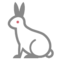 Rabbit emoji on HTC